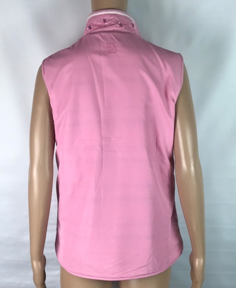 Nwt Kate lord pink. And white zip up vest - Picture 2 of 3